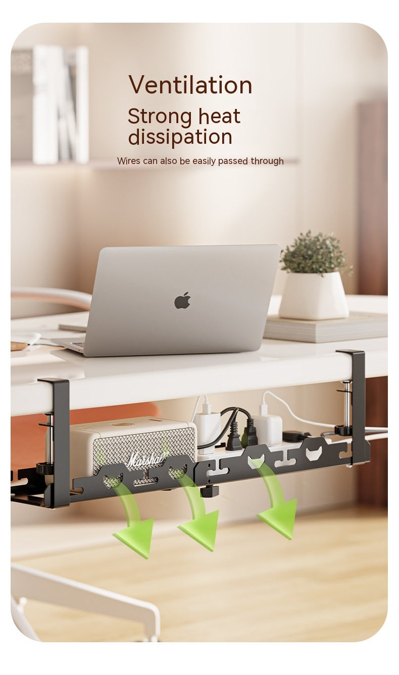 Under Desk Cable Management Rack