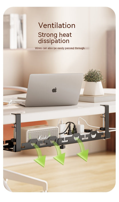 Under Desk Cable Management Rack