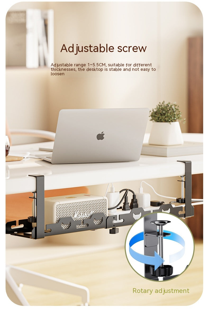 Under Desk Cable Management Rack