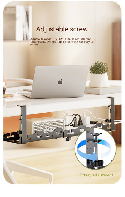 Under Desk Cable Management Rack