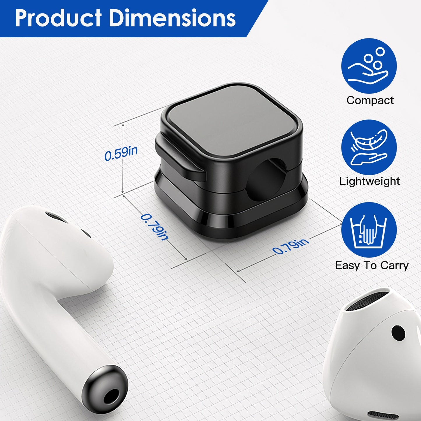 Magnetic Cable Organizer